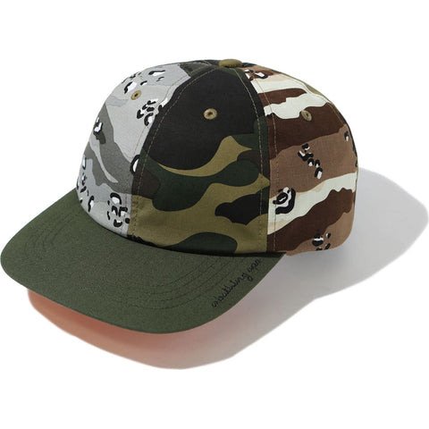MAD SHARK CRAZY CAMO PANEL CAP MENS