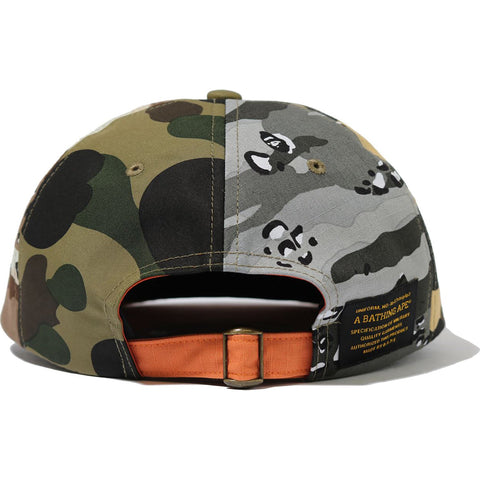 MAD SHARK CRAZY CAMO PANEL CAP MENS