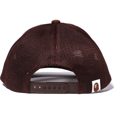 APE HEAD CRYSTAL STONE MESH CAP MENS