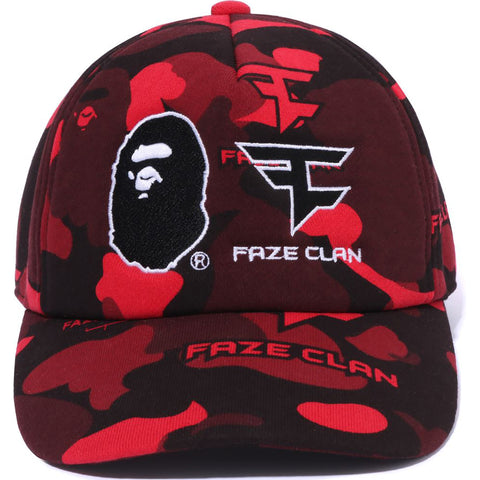 BAPE X FAZE CLAN SNAP BACK CAP M