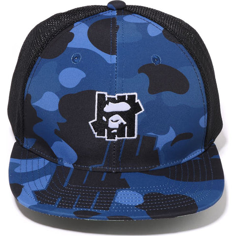 BAPE X UNDFTD COLOR CAMO MESH CAP M