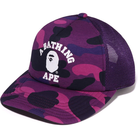 COLOR CAMO COLLEGE MESH CAP MENS