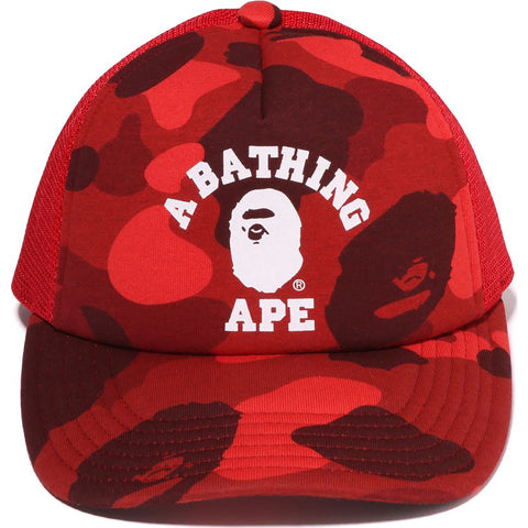 COLOR CAMO COLLEGE MESH CAP MENS