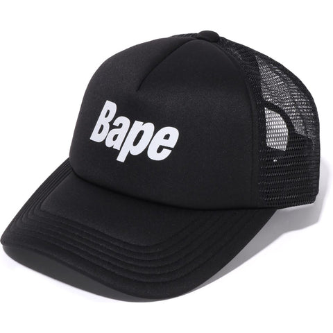 BAPE LOGO MESH CAP BAPEC MENS