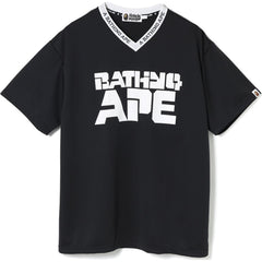 RELAXED V NECK JERSEY TEE MENS