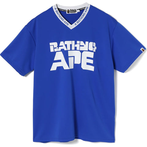 RELAXED V NECK JERSEY TEE MENS