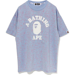 LINE CAMO COLLEGE OVERSIZED TEE LADIES