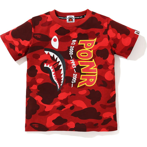 COLOR CAMO SHARK TEE KIDS