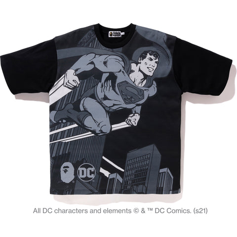 BAPE X DC SUPERMAN RELAXED TEE MENS