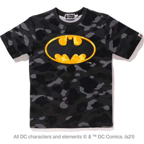 BAPE X DC BATMAN COLOR CAMO TEE L