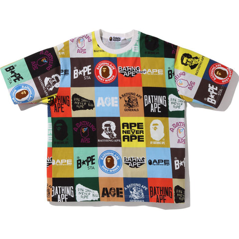 BAPE CLASSIC LOGO RELAXED FIT TEE MENS