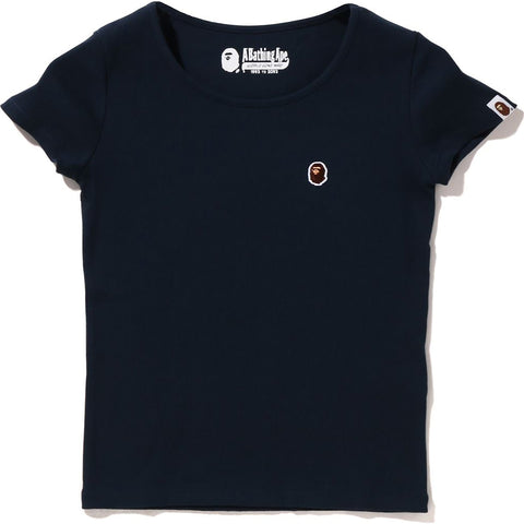 APE HEAD ONE POINT RIB TEE LADIES