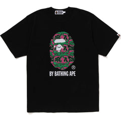 GRAFFITI PATTERN BY BATHING APE TEE M