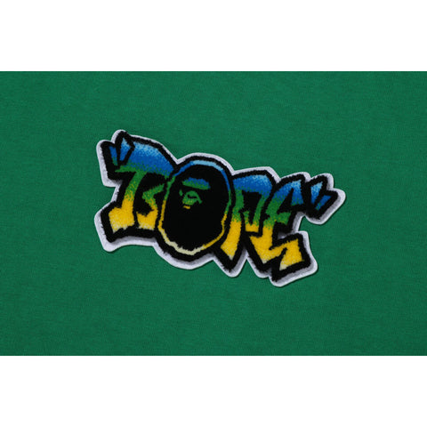 GRAFFITI BRUSH APPLIQUE TEE M