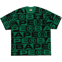 LUX SPORT PATTERN OVERSIZED TEE MENS