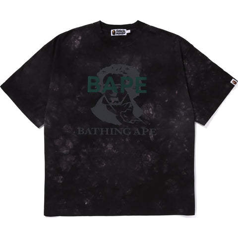 TIE DYE BATHING APE TEE RELAXED FIT MENS