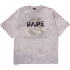 TIE DYE BATHING APE TEE RELAXED FIT MENS