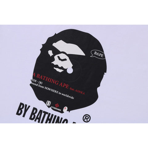 (B)Y BATHING APE TEE RELAXED FIT MENS