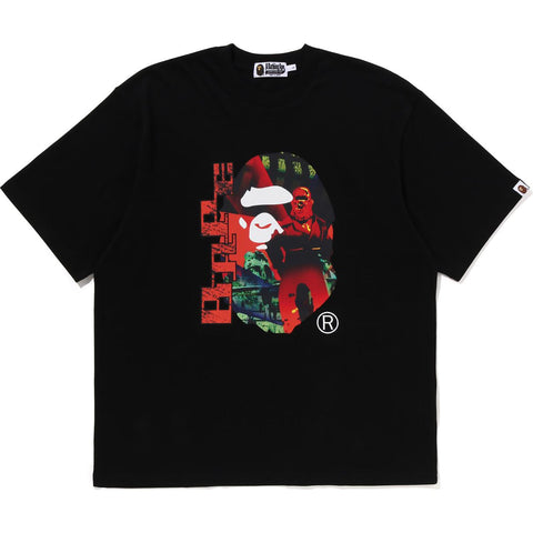 BAPE HEAD GRAPHIC TEE MENS