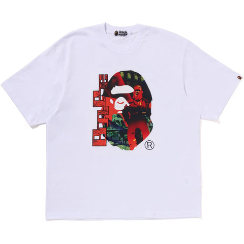 BAPE HEAD GRAPHIC TEE MENS