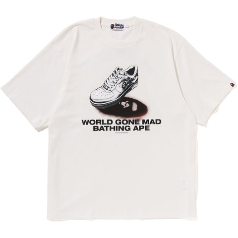 BAPE SHOES GRAPHIC TEE MENS