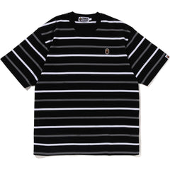 APE HEAD ONE POINT STRIPE TEE MENS