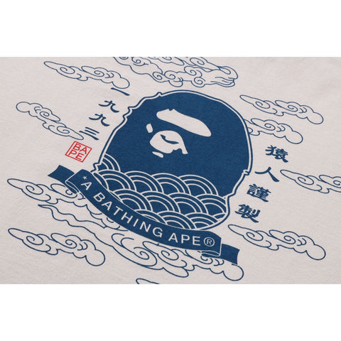 A BATHING APE 31ST ANNIV. APE HEAD TEE MENS