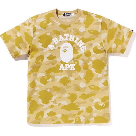COLOR CAMO COLLEGE TEE MENS