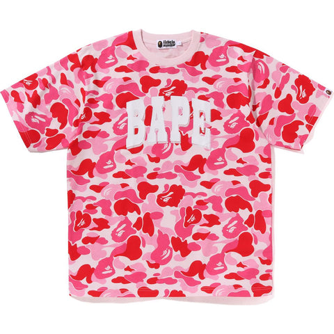 ABC CAMO RELAXED FIT BAPE LOGO TEE MENS
