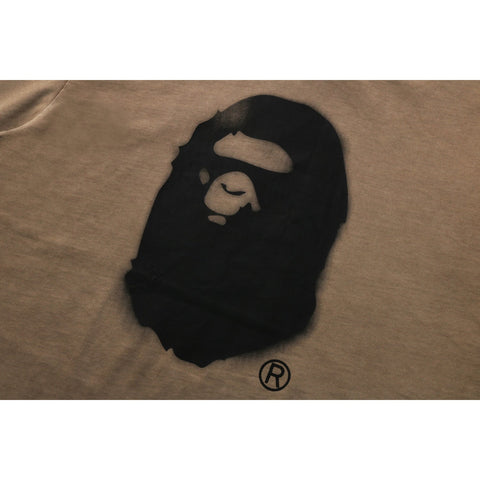 SPRAY APE HEAD GARMENT DYED RELAXED FIT TEE MENS
