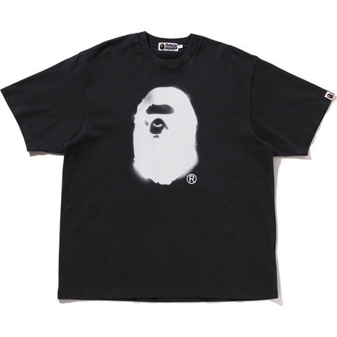 SPRAY APE HEAD GARMENT DYED RELAXED FIT TEE MENS