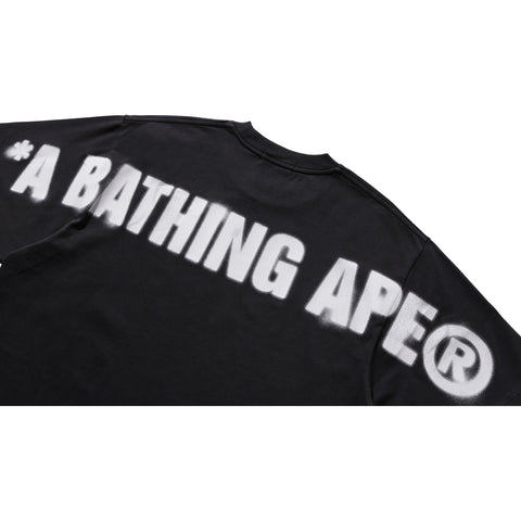 SPRAY APE HEAD GARMENT DYED RELAXED FIT TEE MENS