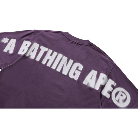 SPRAY APE HEAD GARMENT DYED RELAXED FIT TEE MENS