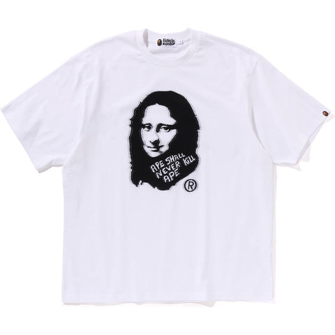 ART PRINT JACQUARD RELAXED FIT TEE MENS