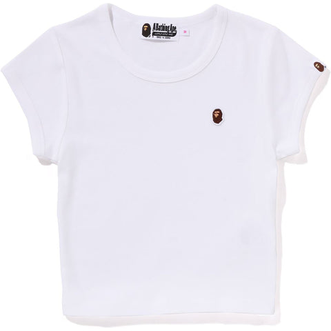 APE HEAD ONE POINT CROPPED TEE LADIES