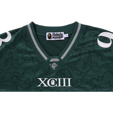 LINE CAMO MULTI LOGO RELAXED FIT FOOTBALL JERSEY MENS