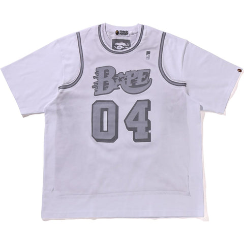 FAKE PRINT RELAXED FIT TEE MENS
