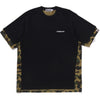 1ST CAMO HEAVY WASHED BLOCKING RELAXED FIT TEE MENS