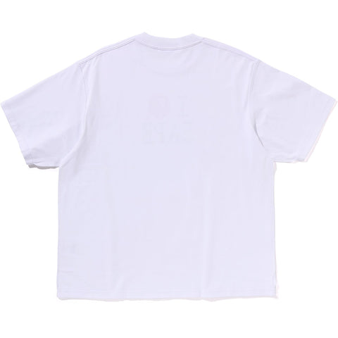 BAPE LOGO INSIDE OUT RELAXED FIT TEE MENS