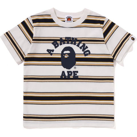 COLLEGE STRIPE TEE KIDS