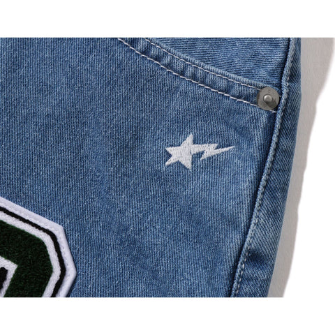 MULTI FONTS DENIM SKIRT LADIES