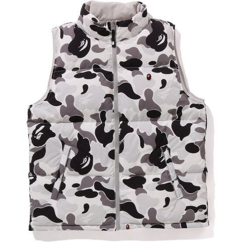 ABC CAMO REVERSIBLE DOWN VEST MENS