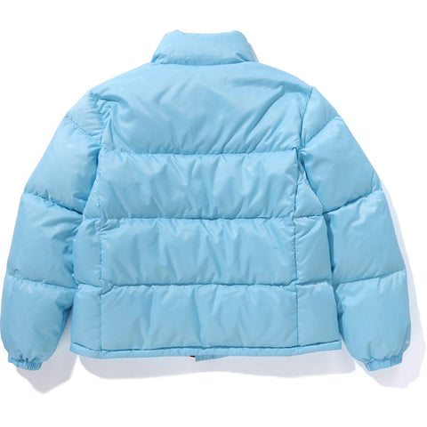 BAPE LOGO PATTERN DOWN JACKET LADIES