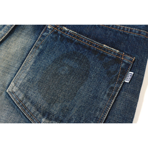 1999 TYPE-02 DAMAGE DENIM PANTS MENS