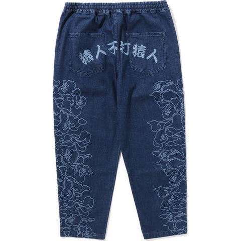 BAPE® 30TH ANNIV. DENIM PANTS RELAXED FIT MENS