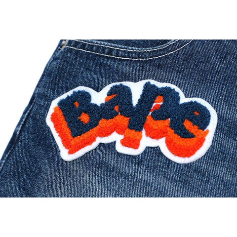 DAMAGE DENIM MINI SHORTS LADIES