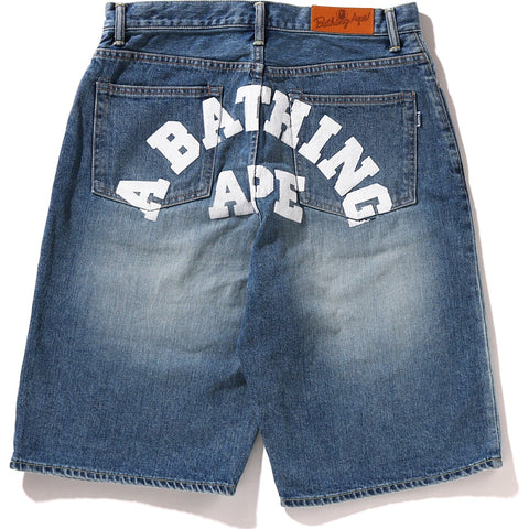 COLLEGE DENIM SHORTS MENS