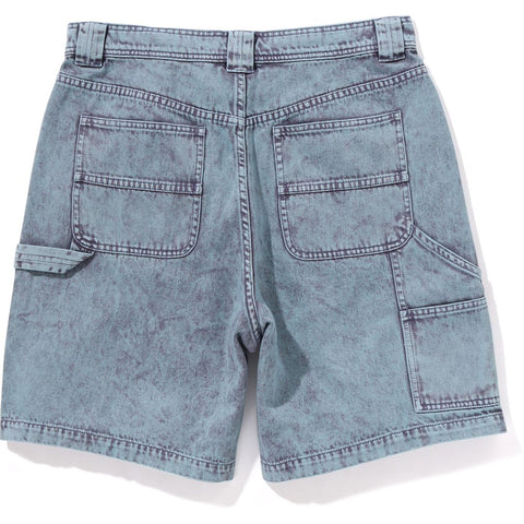 ACID WASH WORK SHORTS MENS