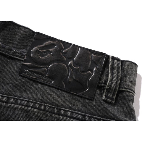 DESTROYED STA RELAXED FIT 13OZ DEMIN SHORTS MENS