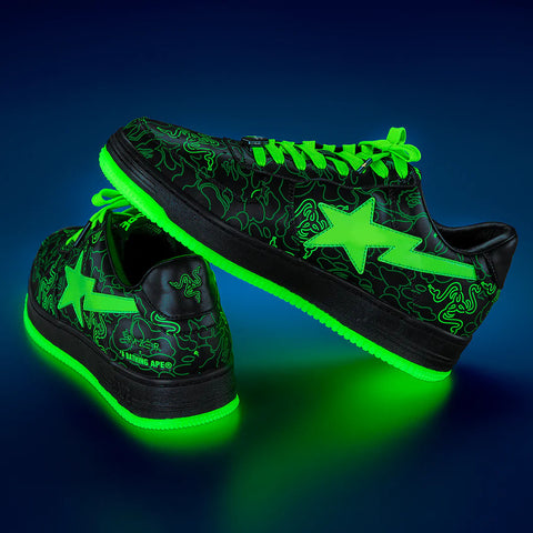 BAPE STA™ BAPE® X RAZER NEON CAMO L